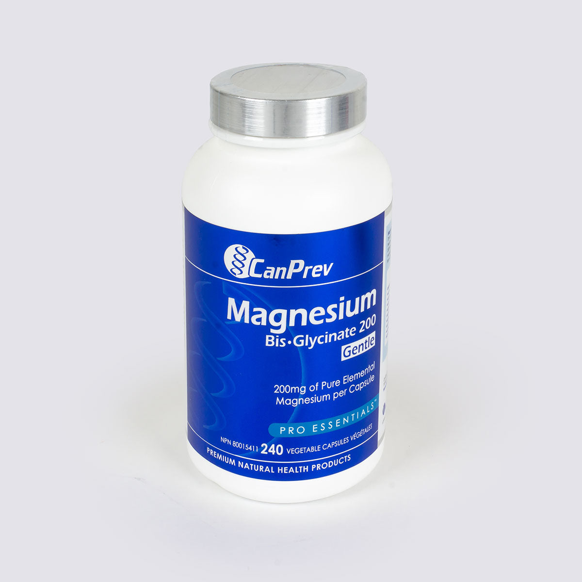 CanPrev Magnesium Bis-Glycinate Powder (200mg per scoop), 120g